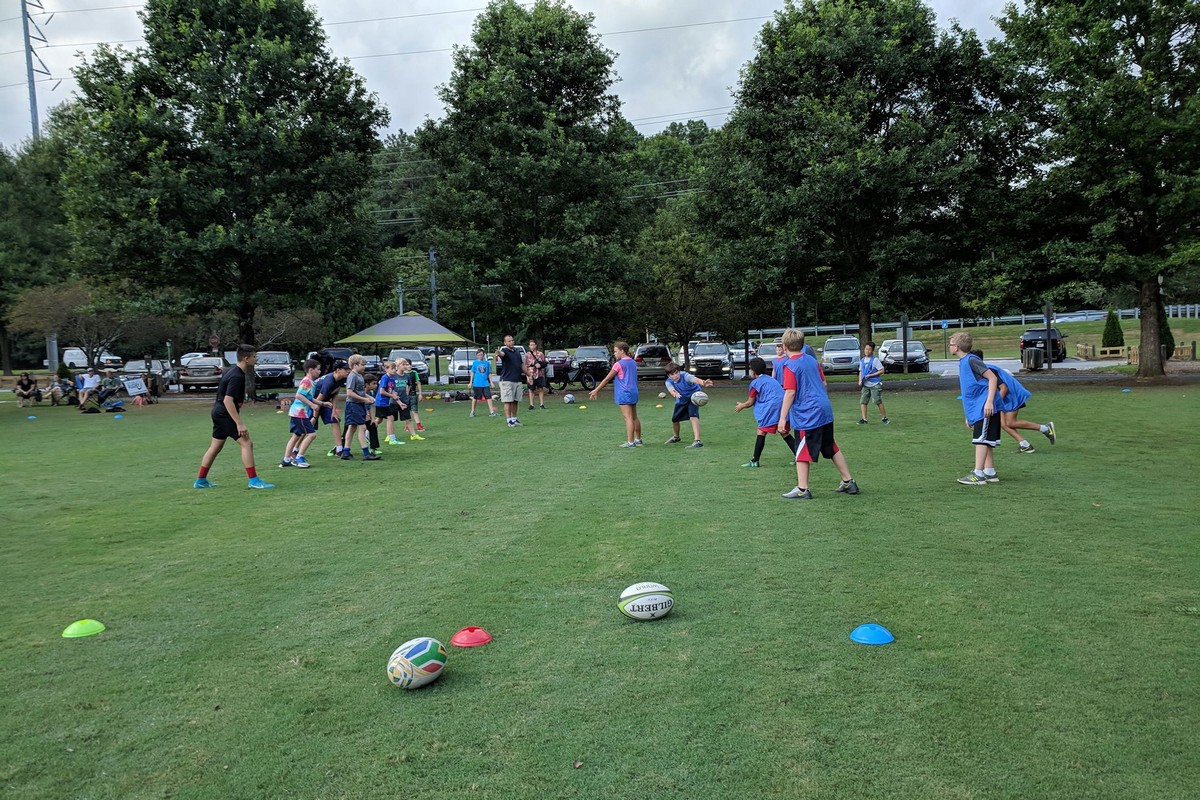 Rugby in the park