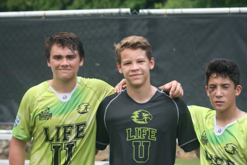 High School Rugby camp Friends at Life University