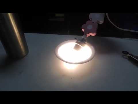 Light bulb vs. Liquid Nitrogen